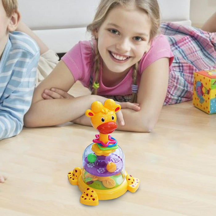 Animal Spin & Pop Ball Toy