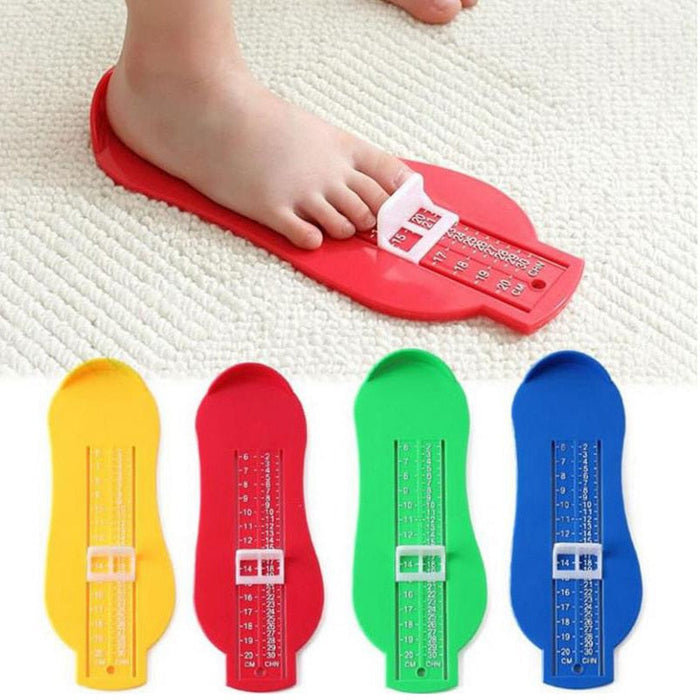 Baby foot shoe sizer