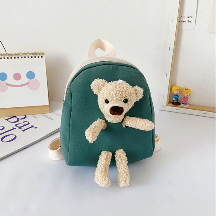 Cute Bear Plush Backpack